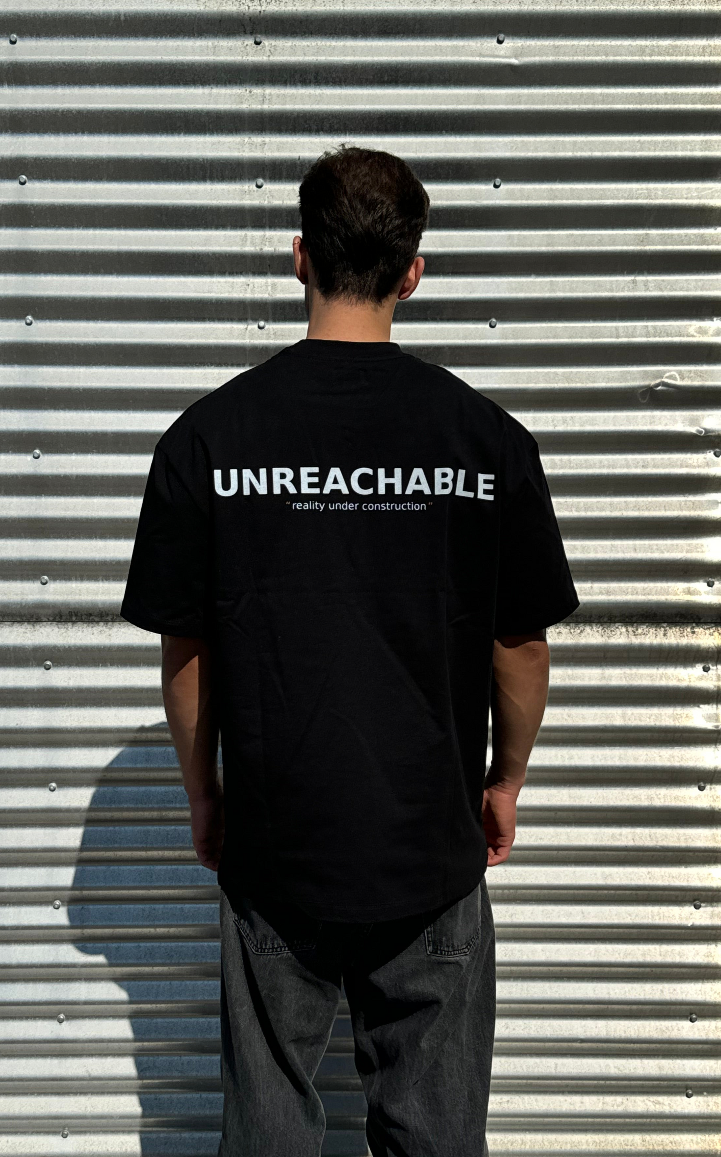 Oversized Black Tee