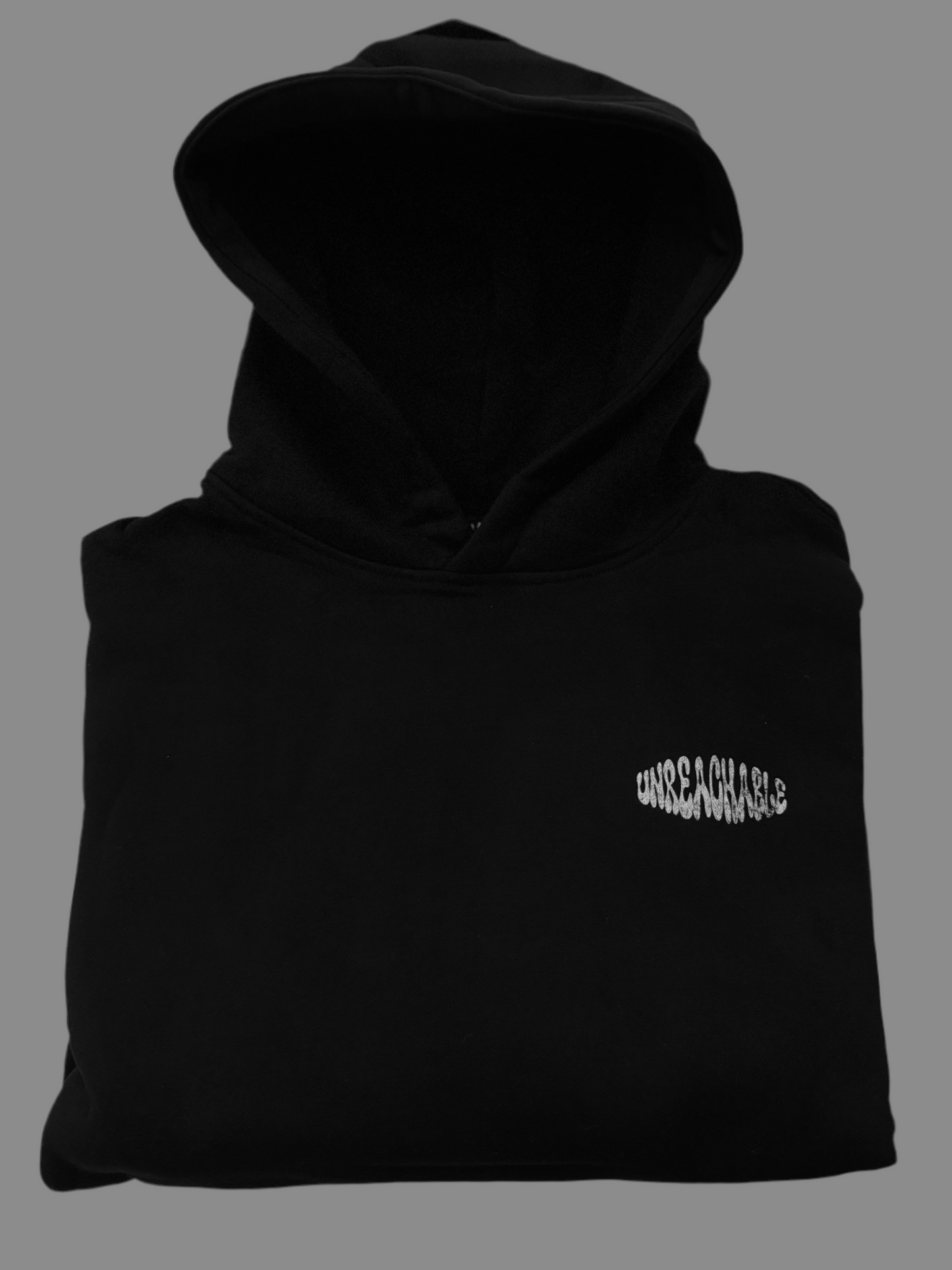 Unreachable black hoodie