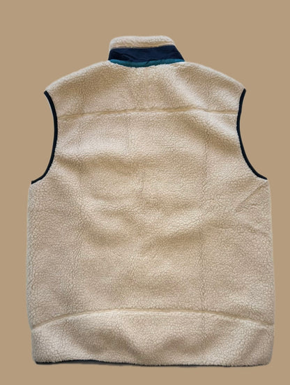 Off white teddy vest