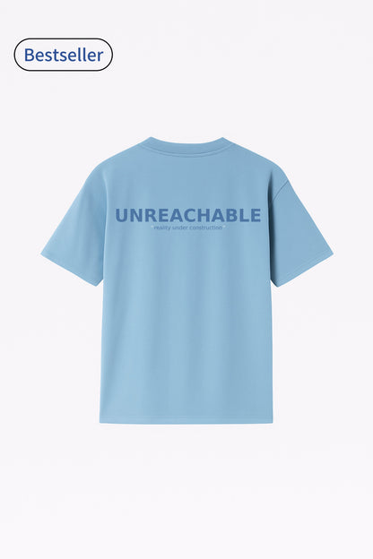Oversized Baby Blue Tee