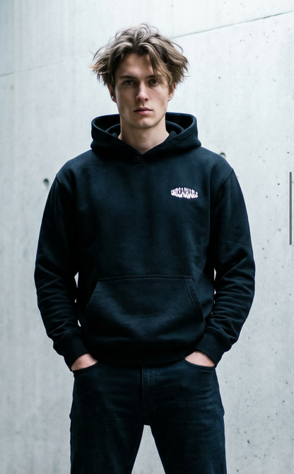 Unreachable black hoodie
