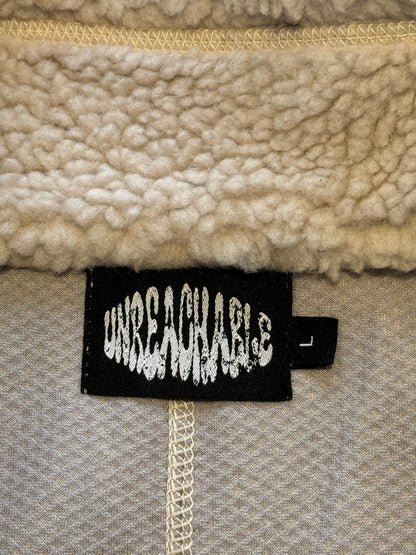 Off white teddy vest