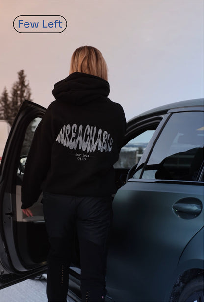 Unreachable black hoodie